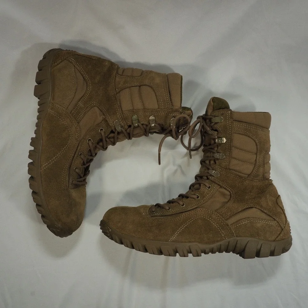 Belleville Boots Men 12 Coyote C333 Sabre Vibram Tactical Combat Military Hiking